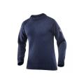 Nansen Sweater Crew Neck dark blue melange (-20%)